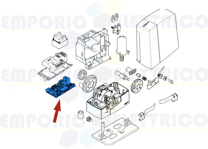 came Ersatzteil der elektronischen Platine zbc1 7040 88001-0261